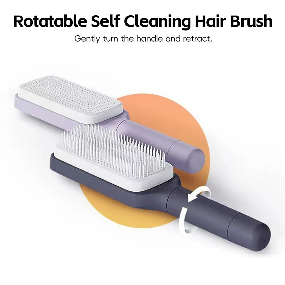Bristle Retract Pro - Self-cleaning, anti-static, retractable bristles.